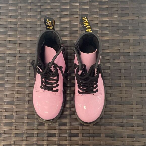 Dr. Martens pink kids shoes, size 11 - Picture 3 of 7